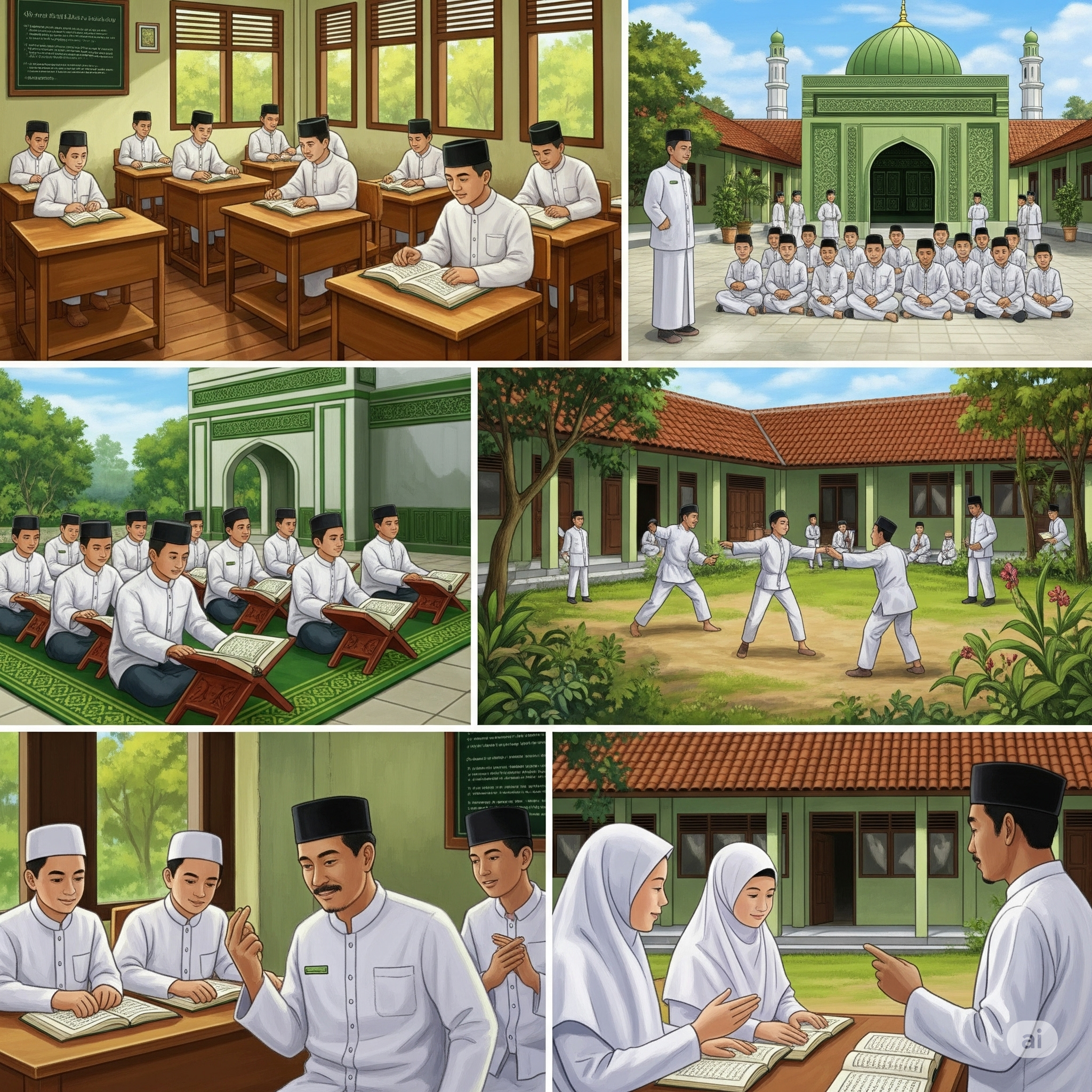 Menimba Ilmu dan Membentuk Akhlak